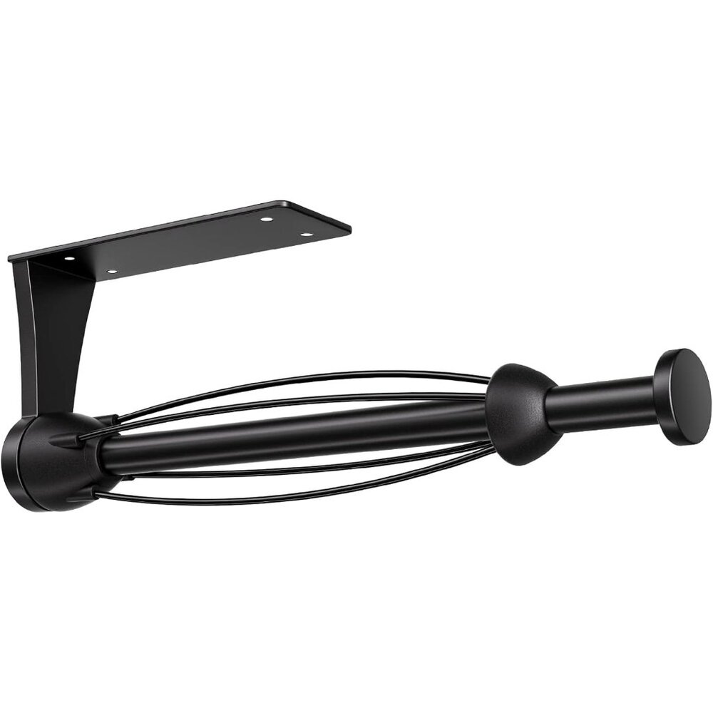 Multifunctional Wall-Mounted Paper Towel Holder With Ratchet Design